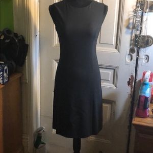 Brooks Brothers Navy Wool Dress